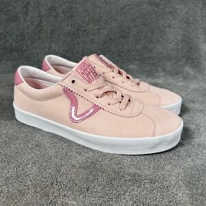 Vans Sport Suede Pink Low Top Sneakers Women's 10 / Men's 8.5 - New